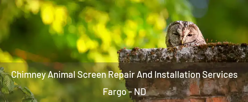  Chimney Animal Screen Repair And Installation Services Fargo - ND
