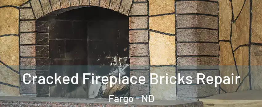  Cracked Fireplace Bricks Repair Fargo - ND