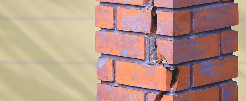 Broken Chimney Bricks Repair Services in Fargo, ND