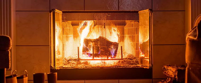 Mendota Hearth Landscape Fireplace Installation in Fargo, North Dakota