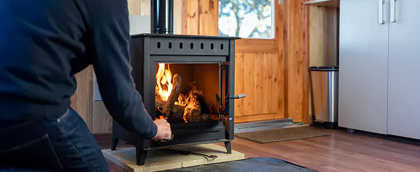 Open Hearth Wood Fireplace Installation in Fargo, ND