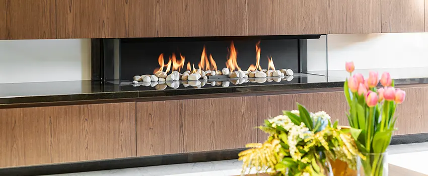 Double-height Fireplace Design Refurbishment in Fargo, North Dakota