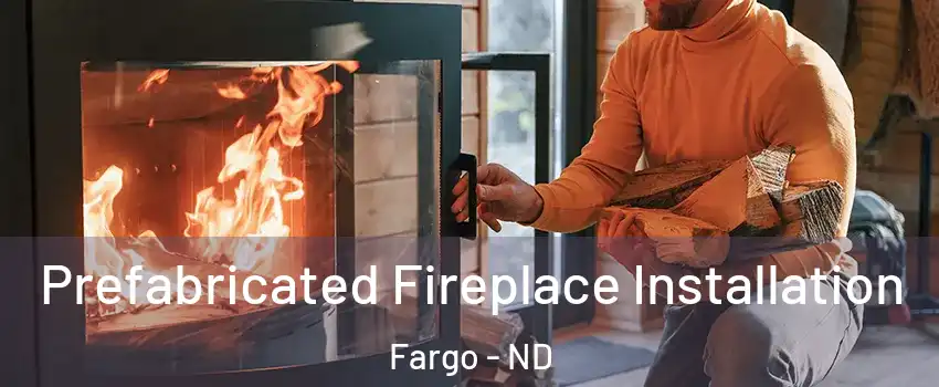  Prefabricated Fireplace Installation Fargo - ND